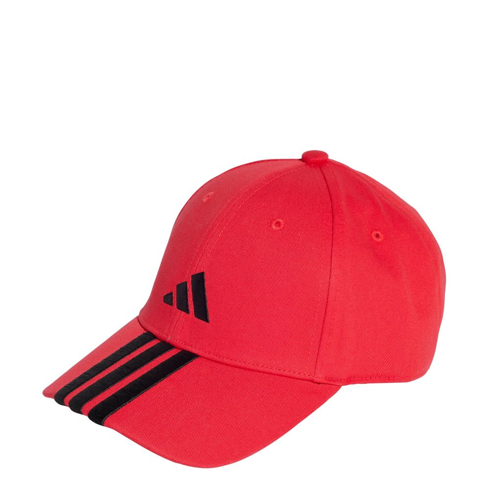 Foto 2 | Gorra Béisbol 3 Franjas New Logo Adidas Rojo Unisex