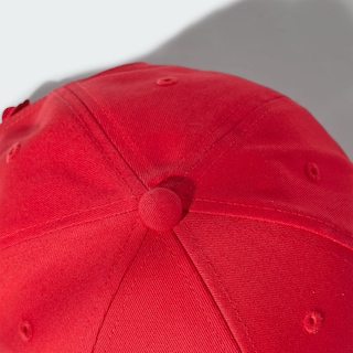 Foto 5 | Gorra Béisbol 3 Franjas New Logo Adidas Rojo Unisex