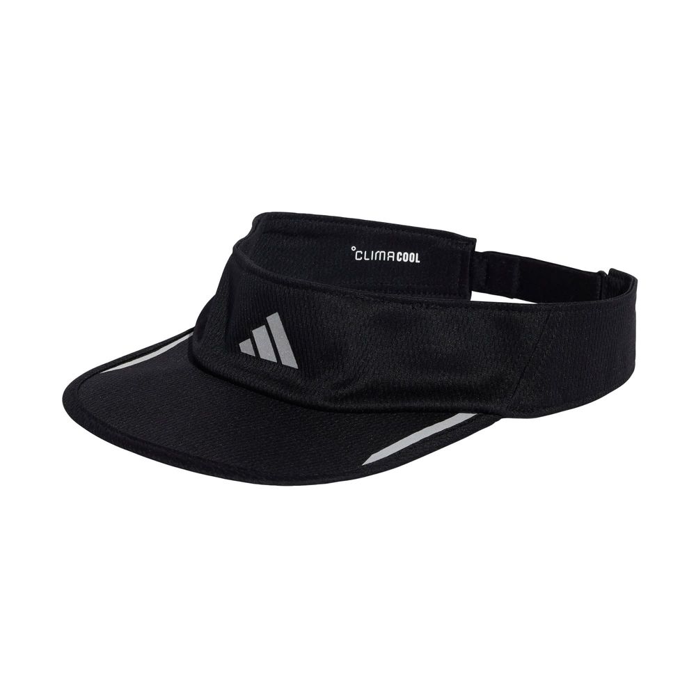 Foto 2 pulgar | Visera De Running Aeroready Adidas Negro Unisex