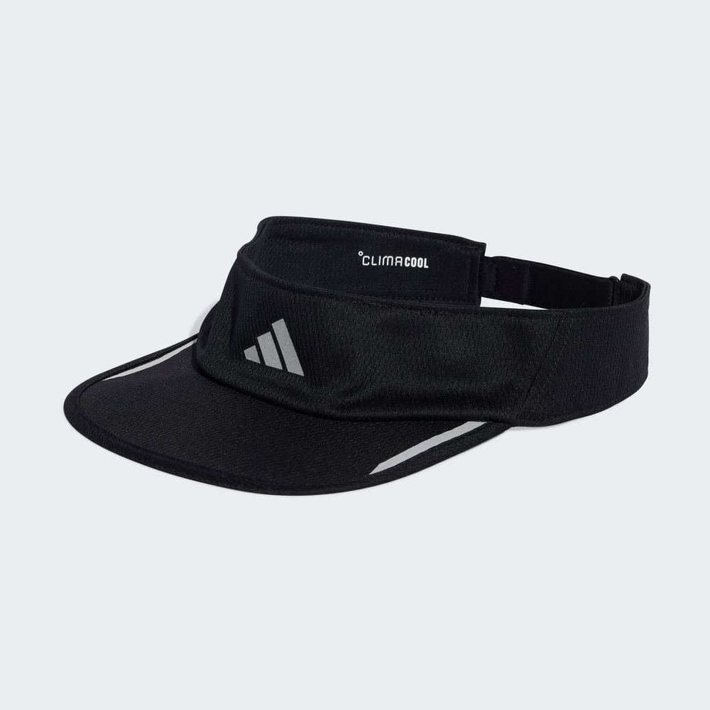 Foto 4 pulgar | Visera De Running Aeroready Adidas Negro Unisex