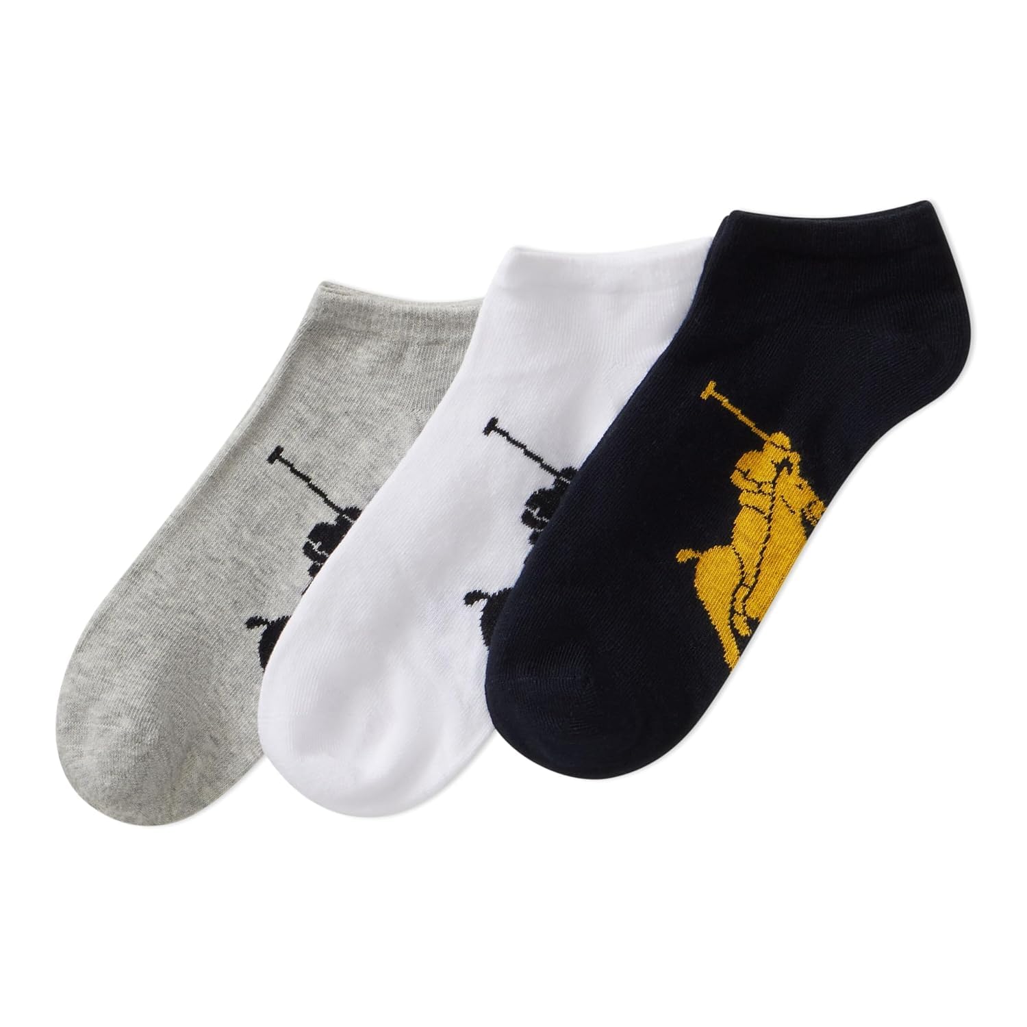 Foto 2 pulgar | Pack De 3 Calcetines Polo Ralph Lauren Big Polo Player Para Hombre - Venta Internacional.