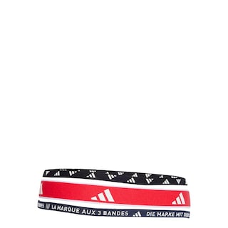 Foto 1 | Bandas De Entrenamiento Para Cabeza Paquete De 3 Adidas Rojo Unisex