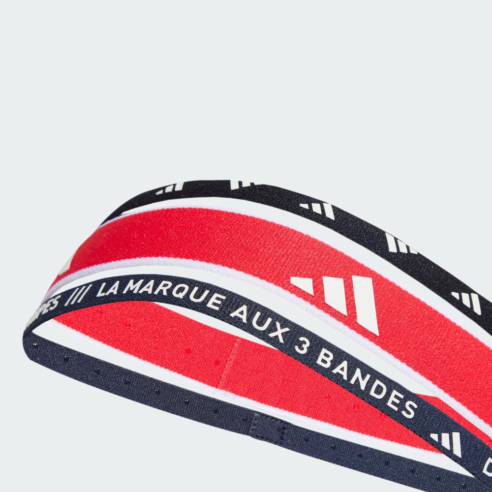 Foto 4 pulgar | Bandas De Entrenamiento Para Cabeza Paquete De 3 Adidas Rojo Unisex