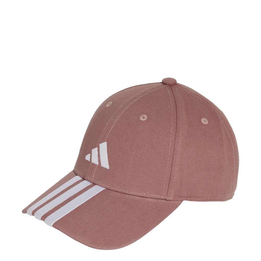 Foto 2 | Gorra Béisbol 3 Franjas New Logo Adidas Rosa Unisex