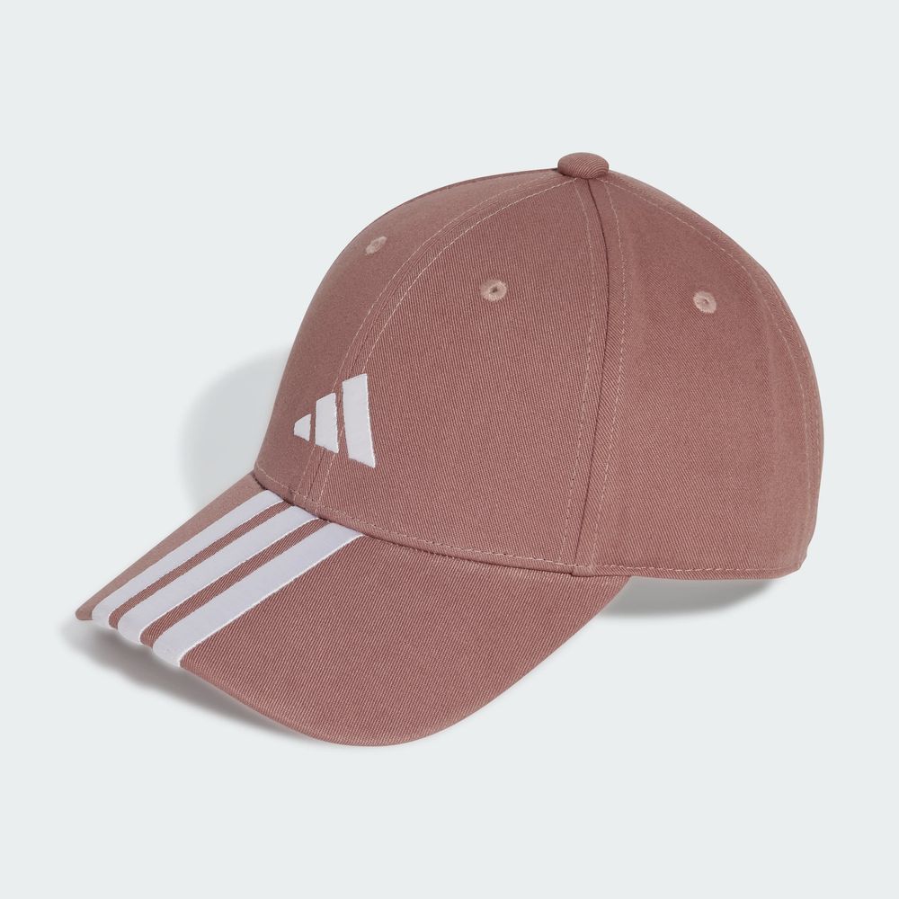 Foto 4 pulgar | Gorra Béisbol 3 Franjas New Logo Adidas Rosa Unisex