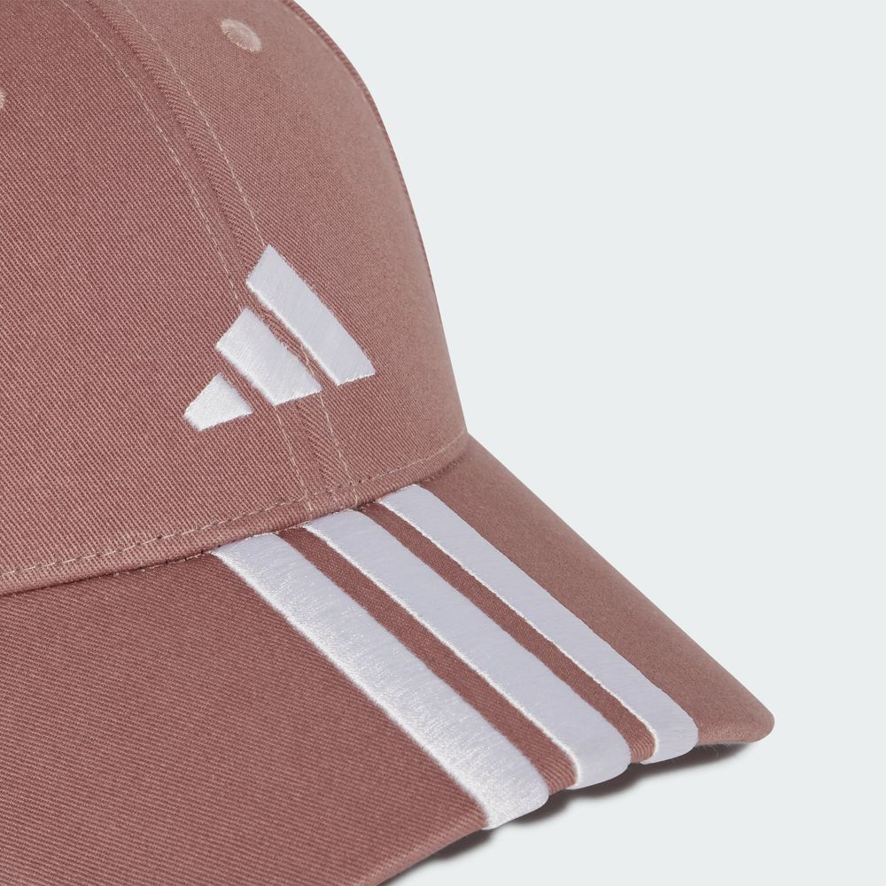 Foto 5 | Gorra Béisbol 3 Franjas New Logo Adidas Rosa Unisex