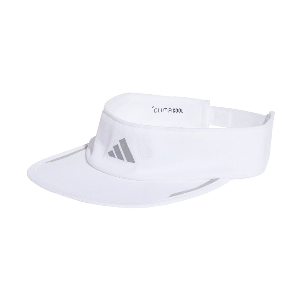 Foto 2 pulgar | Visera De Running Aeroready Adidas Blanco Unisex