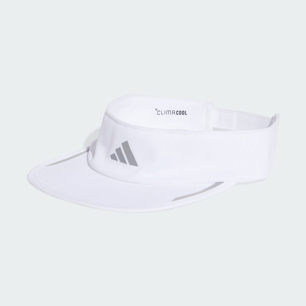 Foto 4 pulgar | Visera De Running Aeroready Adidas Blanco Unisex