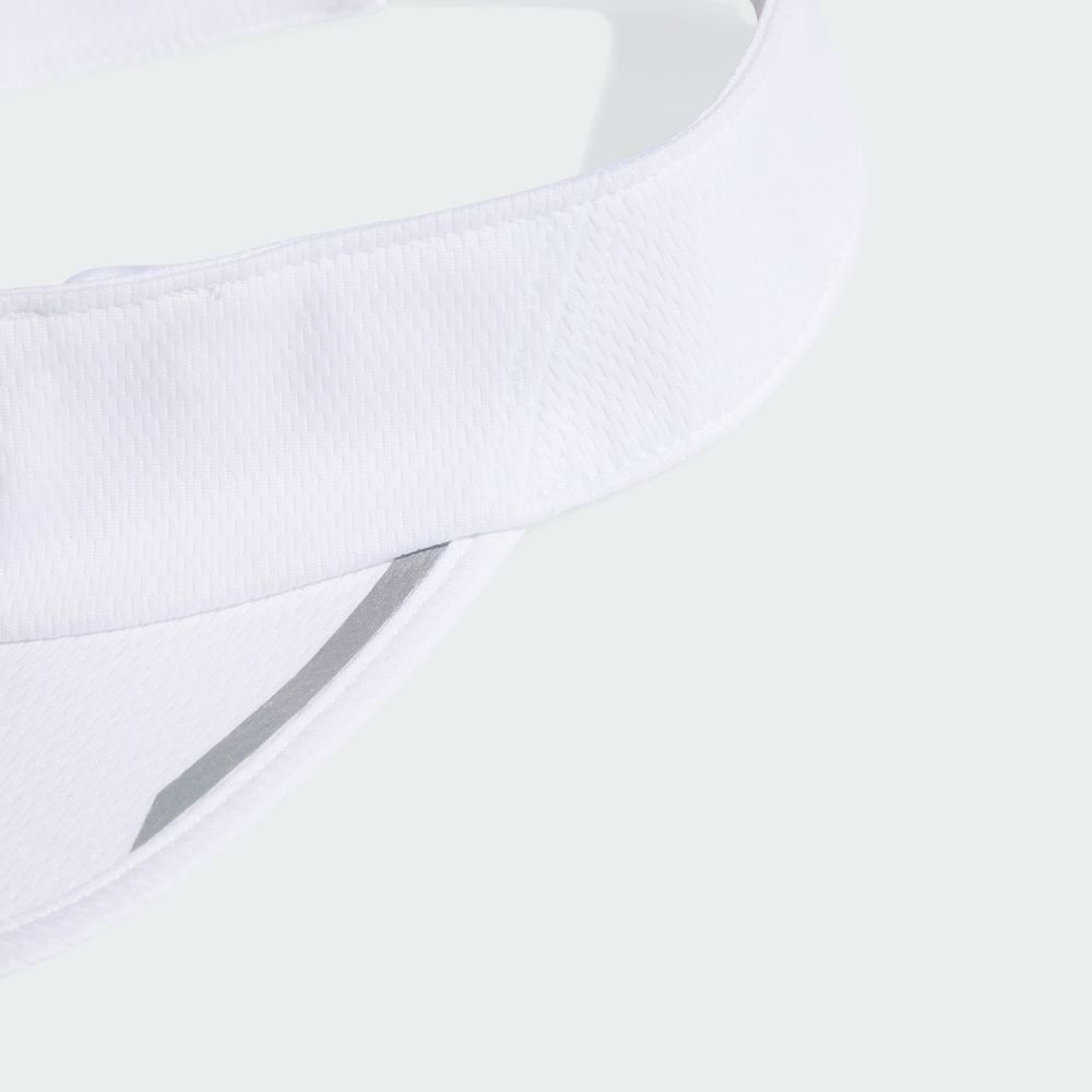 Foto 5 pulgar | Visera De Running Aeroready Adidas Blanco Unisex