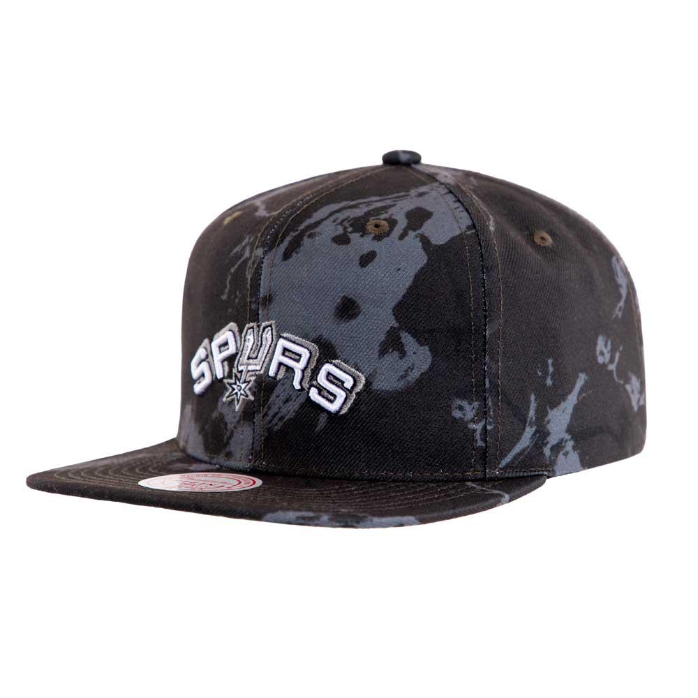 Foto 3 pulgar | Gorra Mitchell & Ness San Antonio Spurs Basquetbol Nba Negro Gris