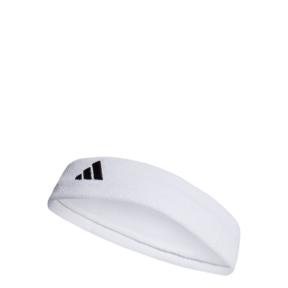 Foto 2 pulgar | Banda De Sudor Para La Cabeza Para Tenis Adidas Blanco Unisex