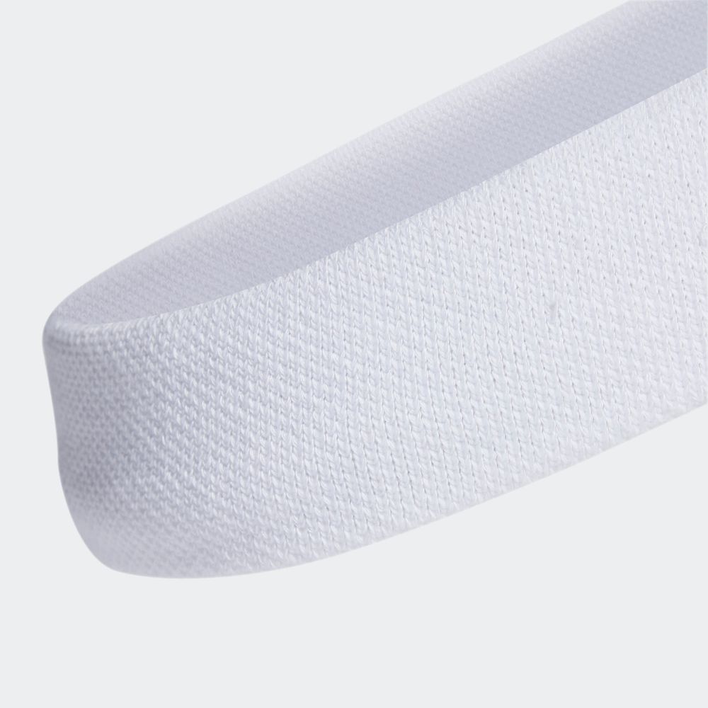 Foto 4 pulgar | Banda De Sudor Para La Cabeza Para Tenis Adidas Blanco Unisex
