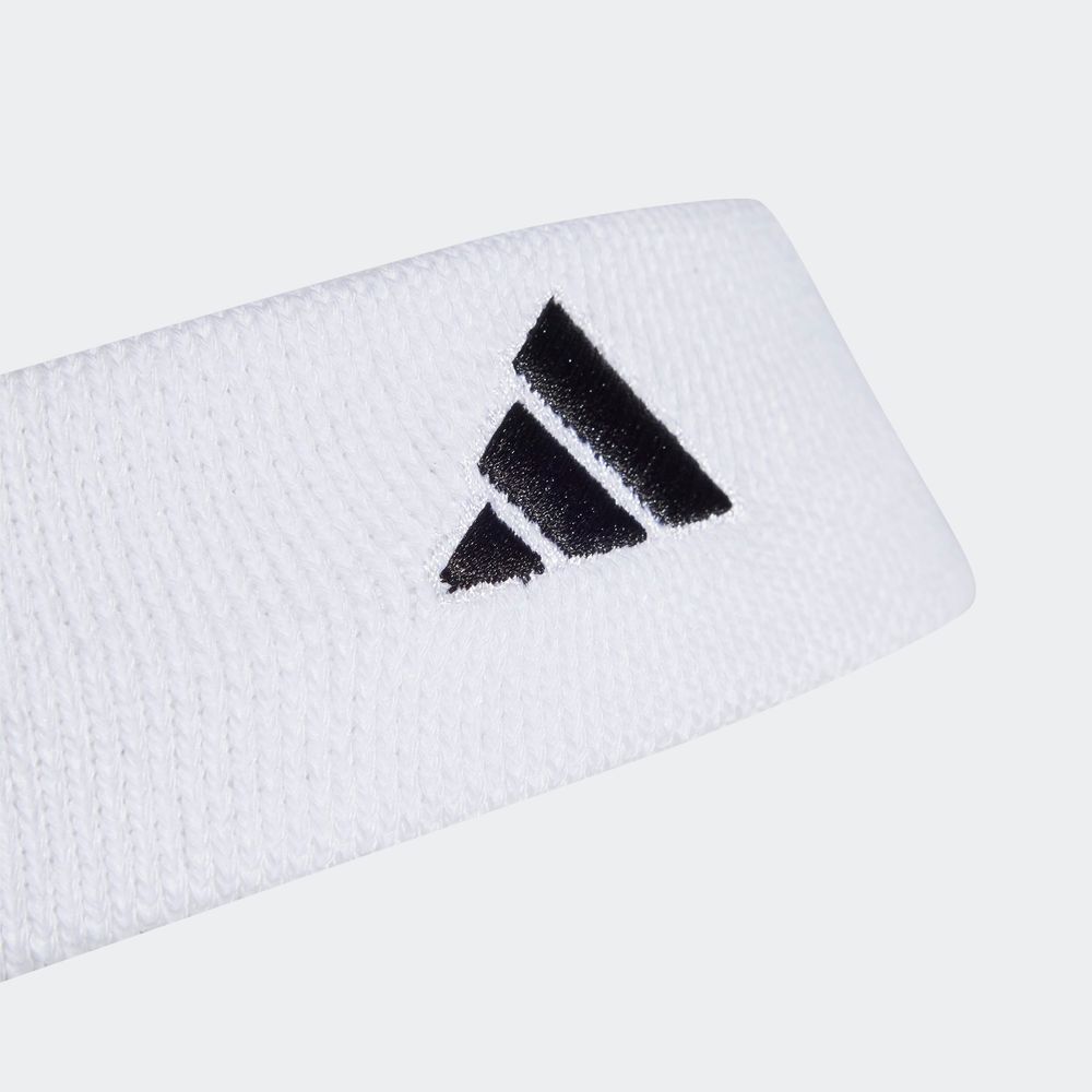 Foto 5 pulgar | Banda De Sudor Para La Cabeza Para Tenis Adidas Blanco Unisex
