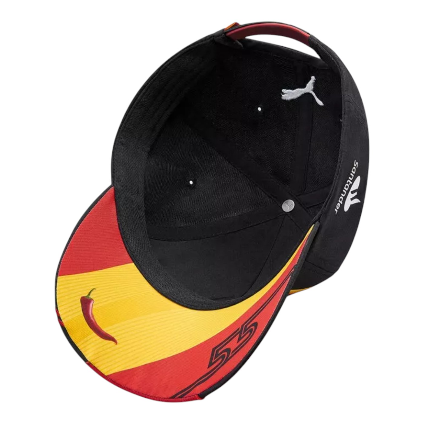 Foto 5 pulgar | Gorra Puma SF Ferrari Replica Sainz Cap Negra