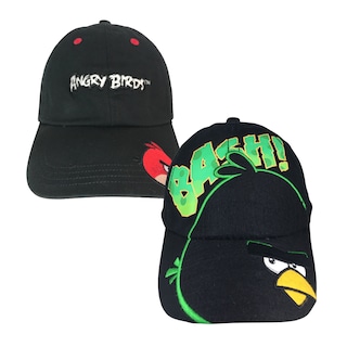 Foto 1 | Kit 2 Piezas Gorra Adulto Angry Birds Color Negro