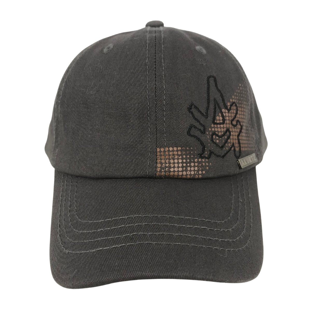 Foto 6 pulgar | Kit 2 Piezas Gorra Adulto Akurtz Bordada Color Gris Oscuro