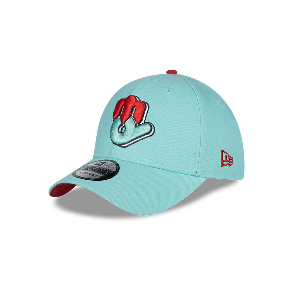 New Era Gorra Mexico Diablos Seasonal Lmb 9forty Ajustable Unisex Color Azul
