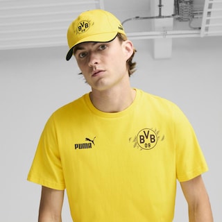 Foto 3 | Gorra Puma Borussia Dortmund Essentials Amarillo