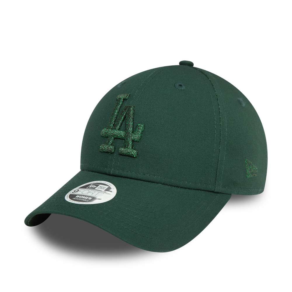 Foto 2 pulgar | New Era Gorra Los Angeles Dodgers Metallic Mlb 9forty Ajustable Para Mujer Color Verde