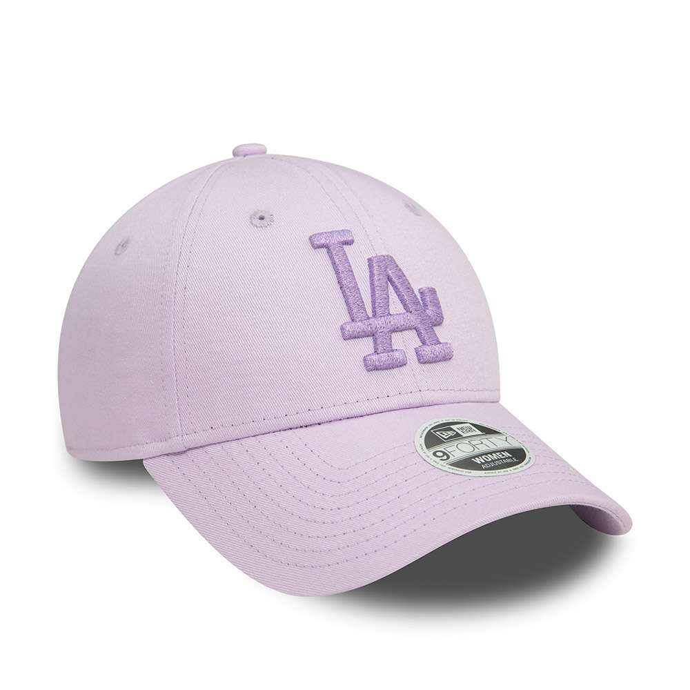 Foto 4 pulgar | New Era Gorra Los Angeles Dodgers Metallic Logo Mlb 9forty Ajustable Para Mujer Color Púrpura