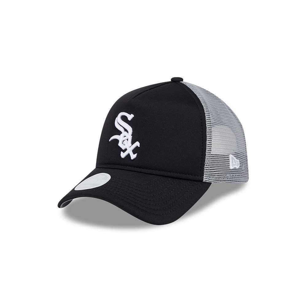 Foto 1 | New Era Gorra Chicago White Sox Basic Trucker Mlb 9forty A-frame Ajustable Para Mujer Color Negro