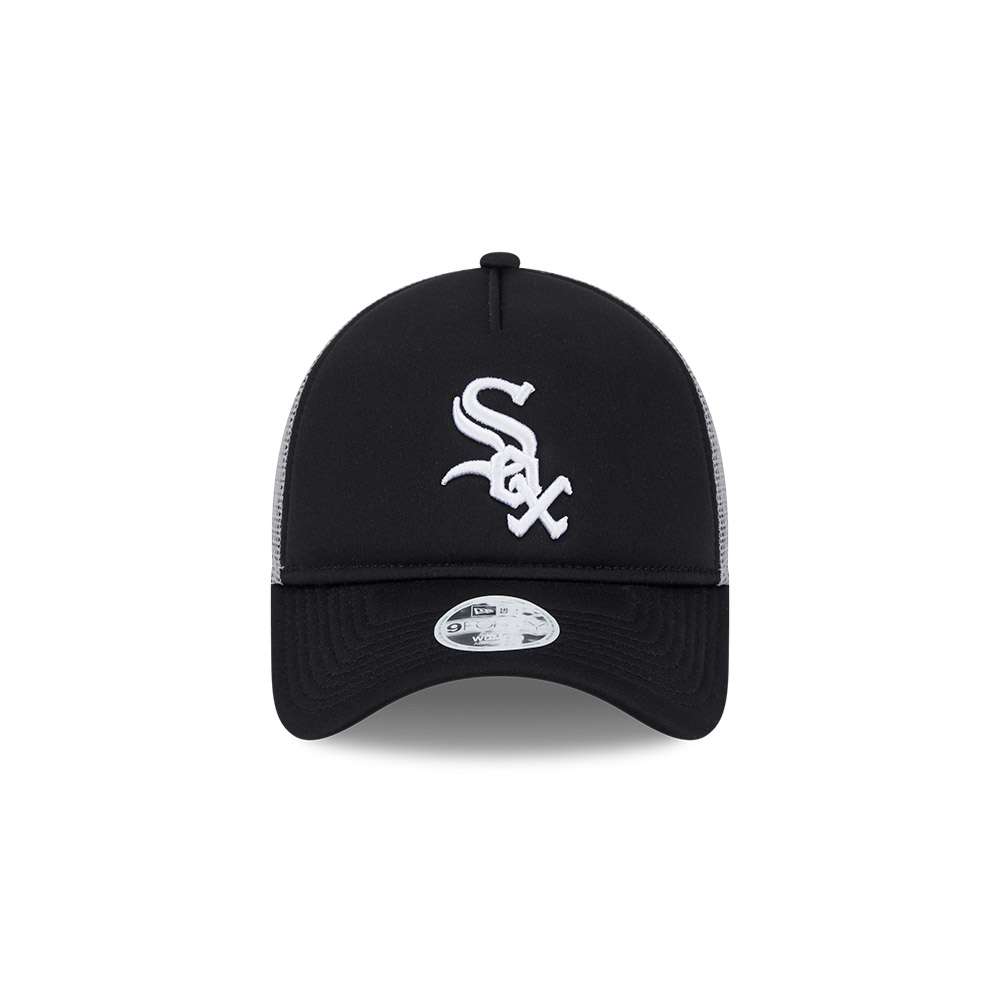 Foto 2 | New Era Gorra Chicago White Sox Basic Trucker Mlb 9forty A-frame Ajustable Para Mujer Color Negro