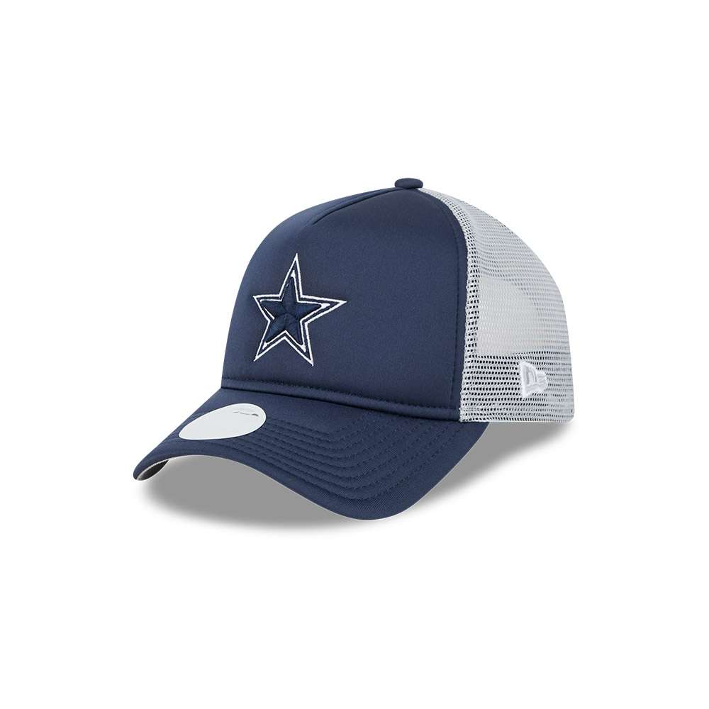Foto 1 | Gorra New Era Dallas Cowboys Basic Trucker Nfl 9forty A-frame  Azul Ajustable para Mujer