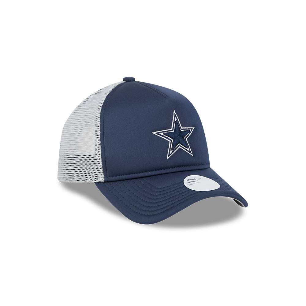 Foto 3 | Gorra New Era Dallas Cowboys Basic Trucker Nfl 9forty A-frame  Azul Ajustable para Mujer