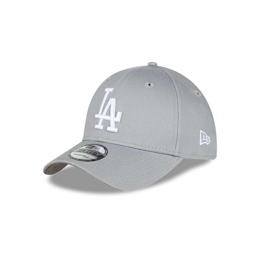 Foto 2 pulgar | Gorra New Era Los Angeles Dodgers Colors Mlb 9forty Ajustable Unisex Gris
