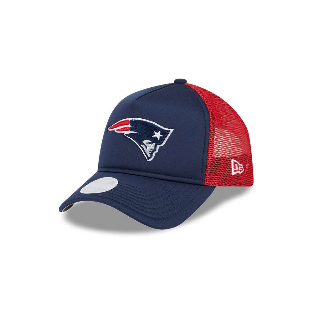 Foto 2 pulgar | Gorra New Era New England Patriots Trucker NFL 9Forty Ajustable Azul