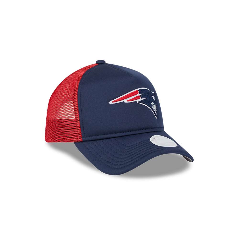 Foto 4 pulgar | Gorra New Era New England Patriots Trucker NFL 9Forty Ajustable Azul