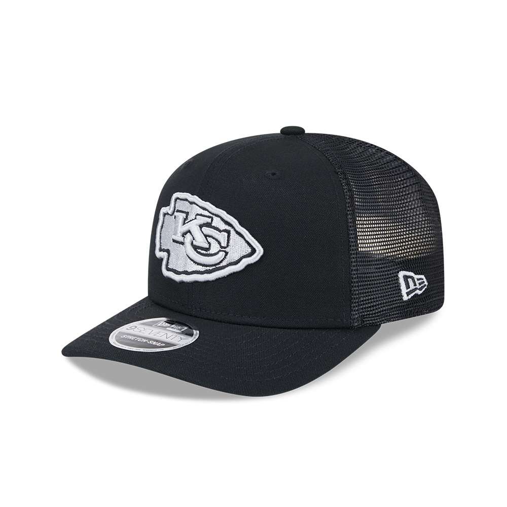 Foto 2 pulgar | Gorra New Era  Kansas City Chiefs Canvas Nfl 9seventy Stretch Snap Ajustable Negro