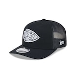 Gorra New Era Kansas City Chiefs Canvas Nfl 9seventy Stretch Snap Ajustable Negro