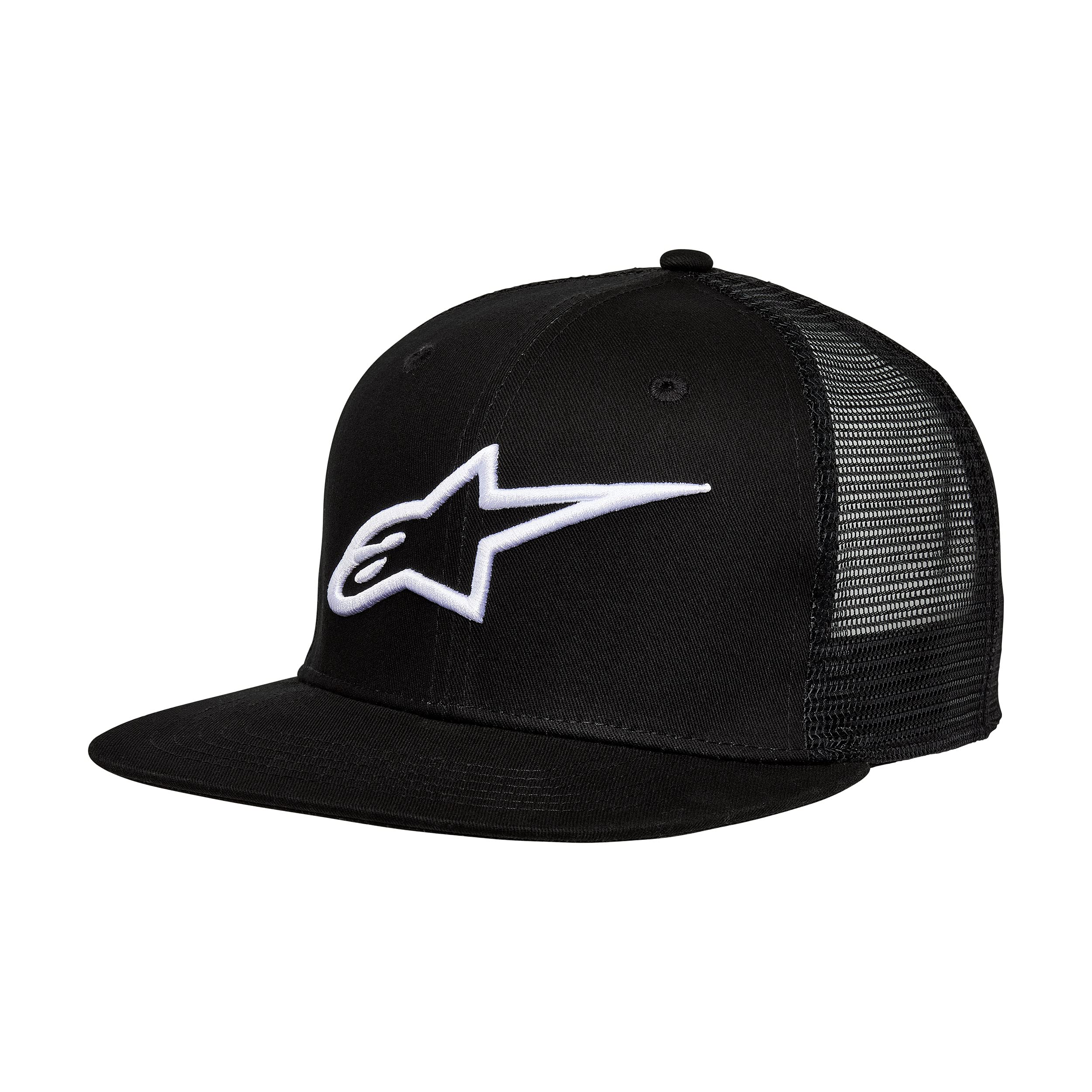 Gorra Alpinestars Corp Trucker Snapback Para Hombre, Color Negro - Venta Internacional.