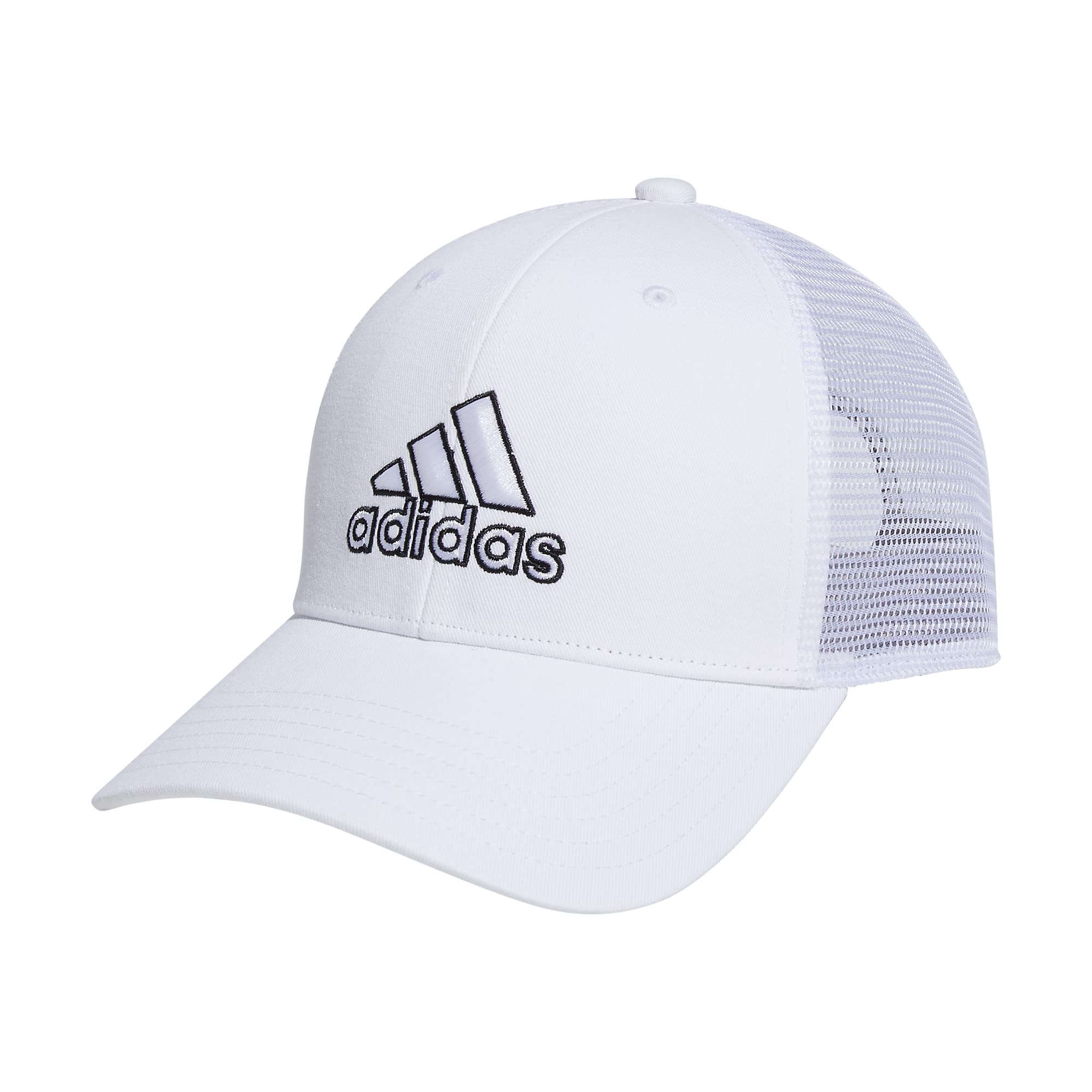 Gorra Adidas Mesh Back Structured Low Crown Snapback Blanca - Venta Internacional.