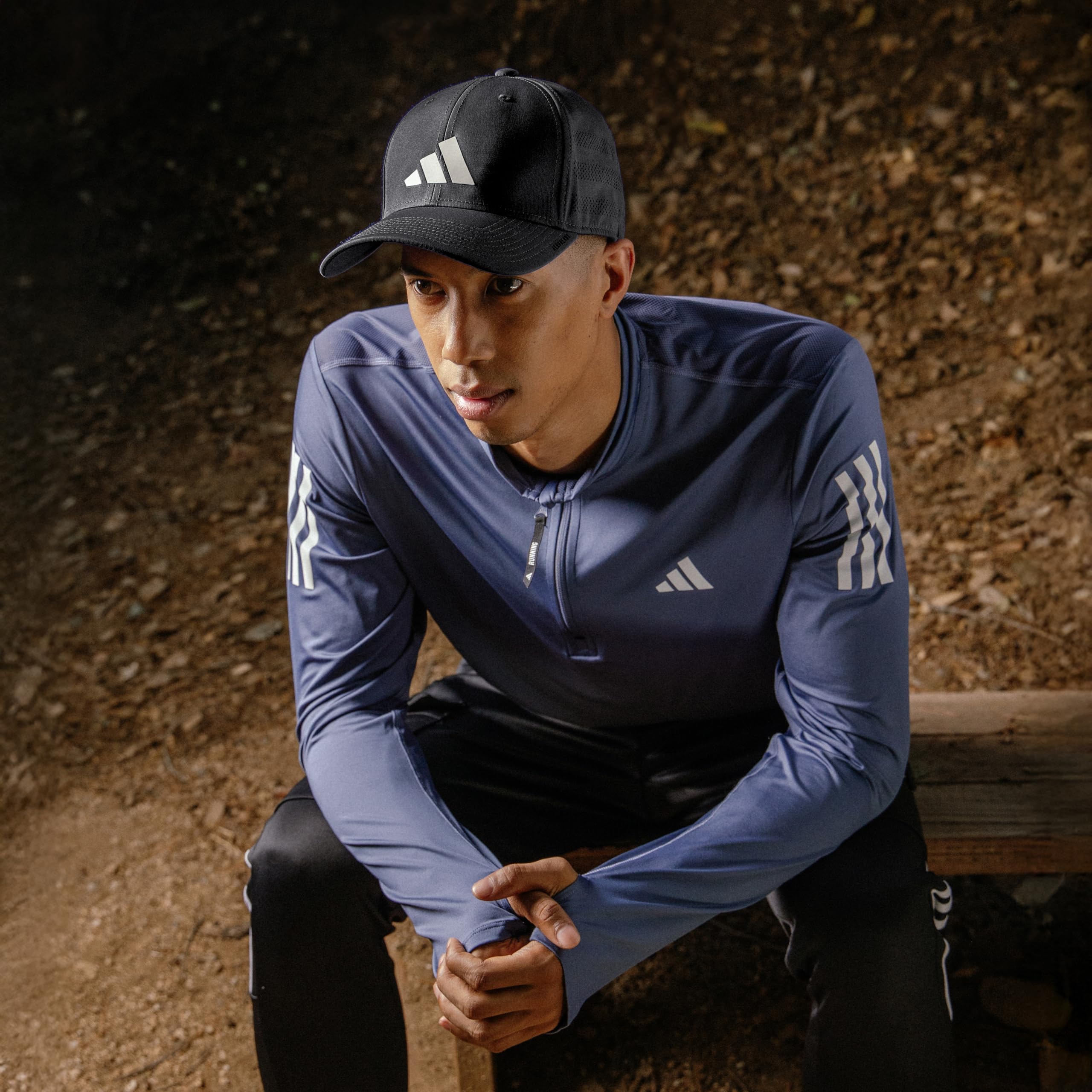 Foto 8 pulgar | Gorra Adidas Gameday Structured Stretch Fit Aurora Ruby Red - Venta Internacional.
