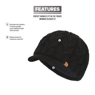 Foto 2 | Gorro Adidas Crystal Brimmer Para Mujer, Negro F23 - Venta Internacional.