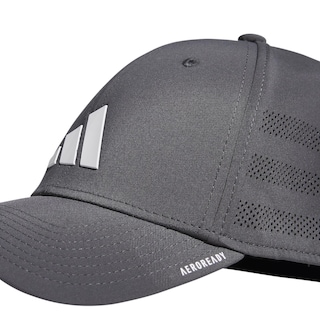 Foto 3 | Gorra Adidas Gameday Structured Stretch Fit Gris Six/white - Venta Internacional.