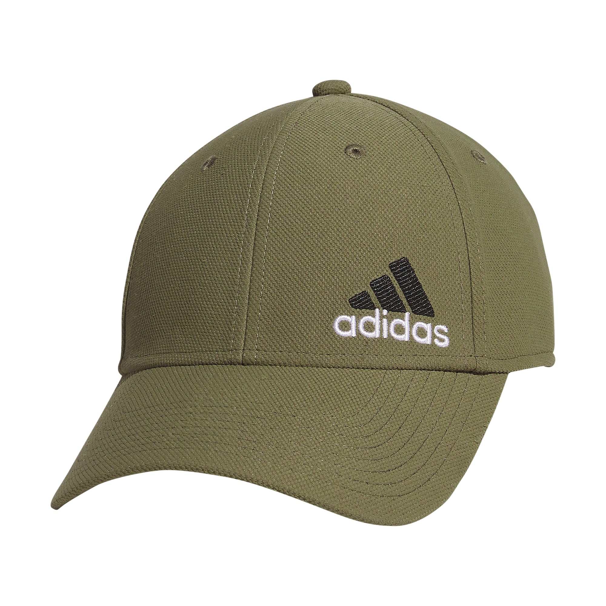 Foto 2 pulgar | Gorra Adidas Release 3 Structured Stretch Fit Olive L-xl - Venta Internacional.