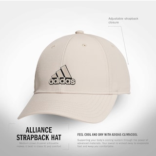 Foto 2 | Gorra Adidas Alliance Wonder Beige/negro Para Hombre - Venta Internacional.