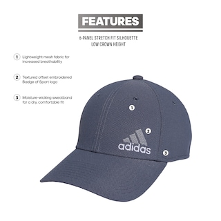 Foto 2 | Gorra Adidas Release 3 Structured Stretch Fit Para Hombre - Venta Internacional.