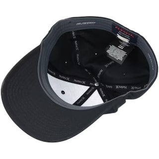 Foto 4 | Gorra Hurley Flexfit Negro Cerrada Unisex Curva - Original