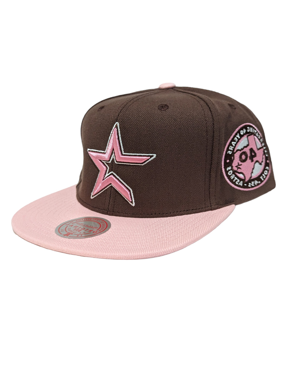 Foto 3 pulgar | Gorra Mitchell & Ness Houston Astros Neopolitan Hhss6927hb