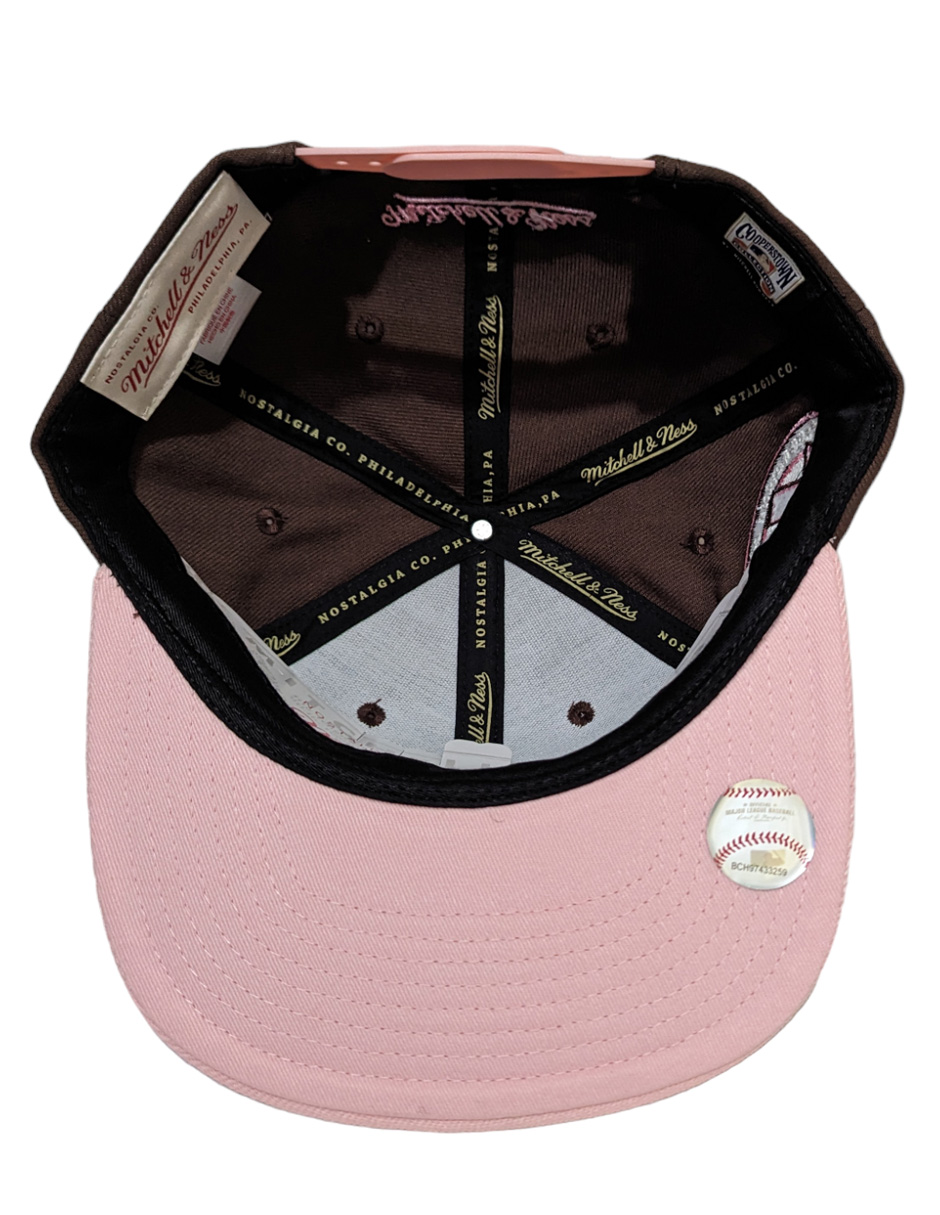 Foto 5 pulgar | Gorra Mitchell & Ness Houston Astros Neopolitan Hhss6927hb