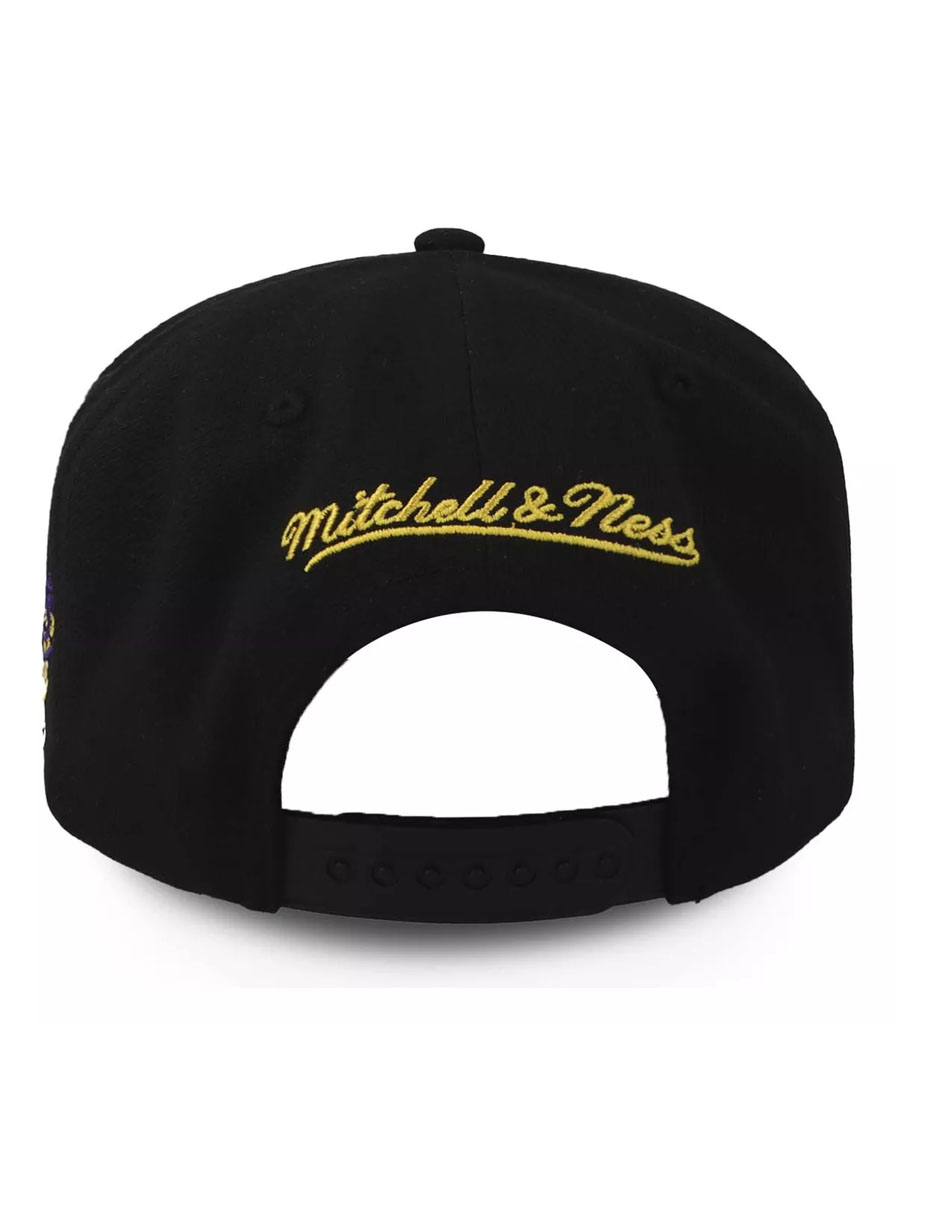 Foto 5 pulgar | Gorra Mitchell & Ness Nba Snapback Lakers Sh22250nm