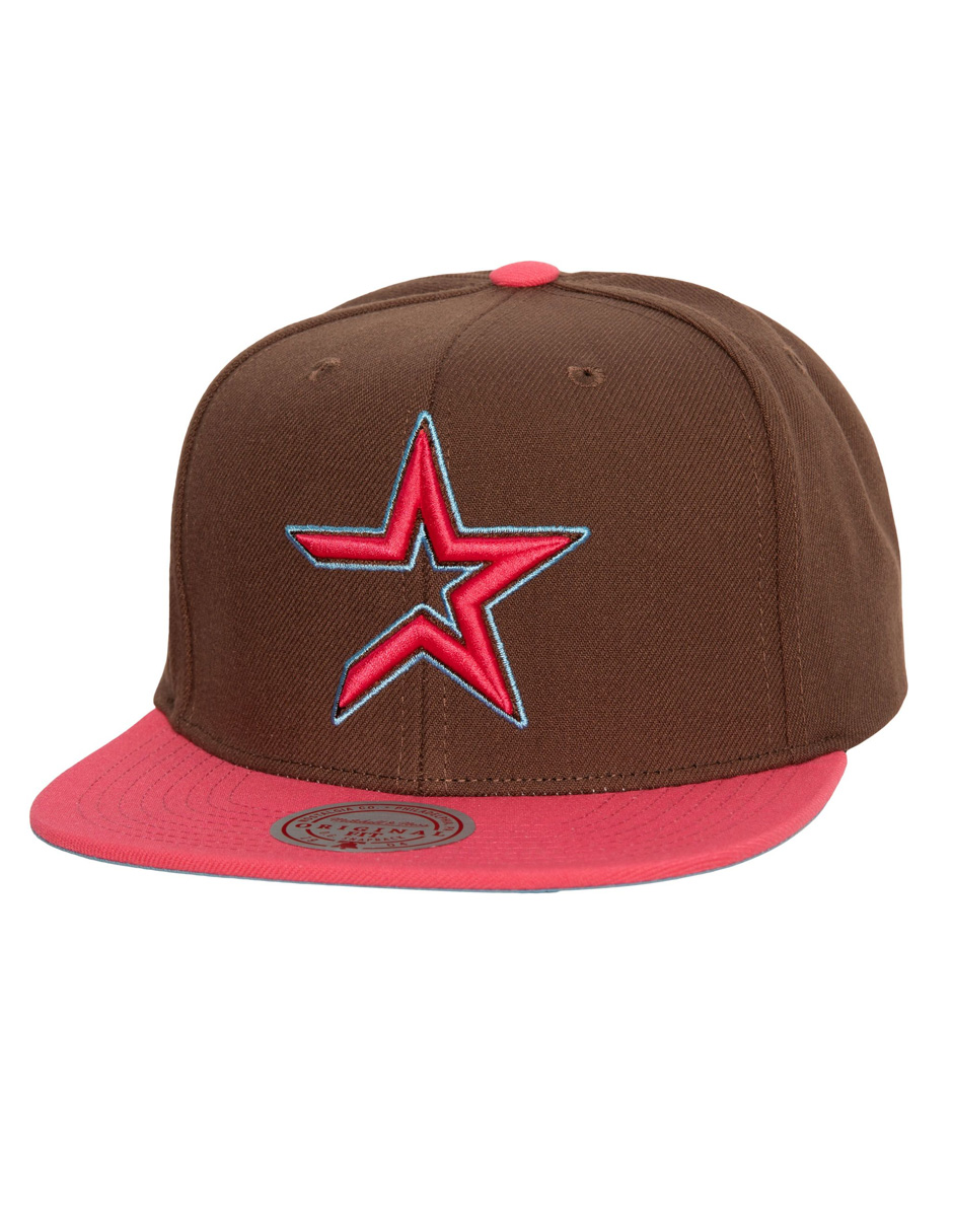 Foto 2 pulgar | Gorra Mitchell & Ness Houston Astros Hhss6813hb