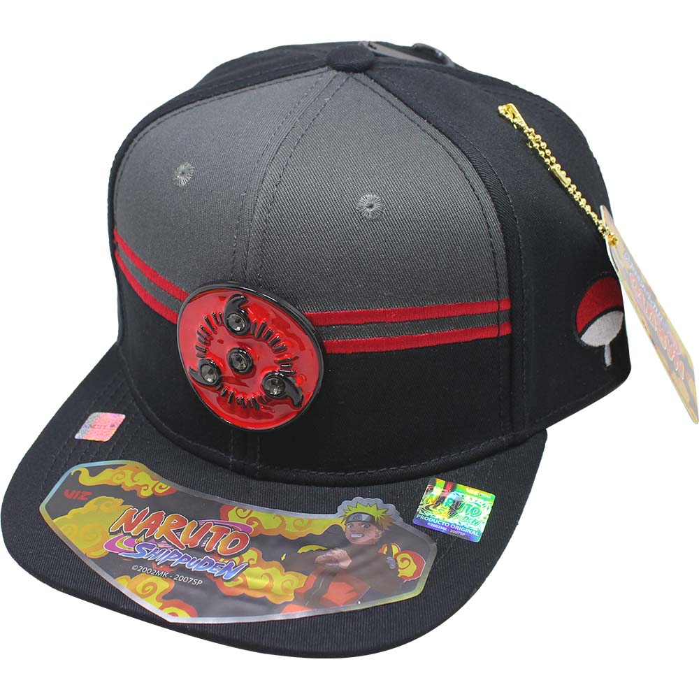Foto 1 | Gorra Naruto Shippuden Clan Uchiha 307a Color Gris/ Negro