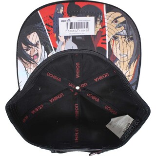 Foto 2 | Gorra Naruto Shippuden Clan Uchiha 307a Color Gris/ Negro