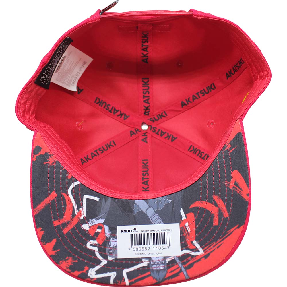 Foto 2 | Gorra Naruto Shippuden Akatsuki 310b Color Negro