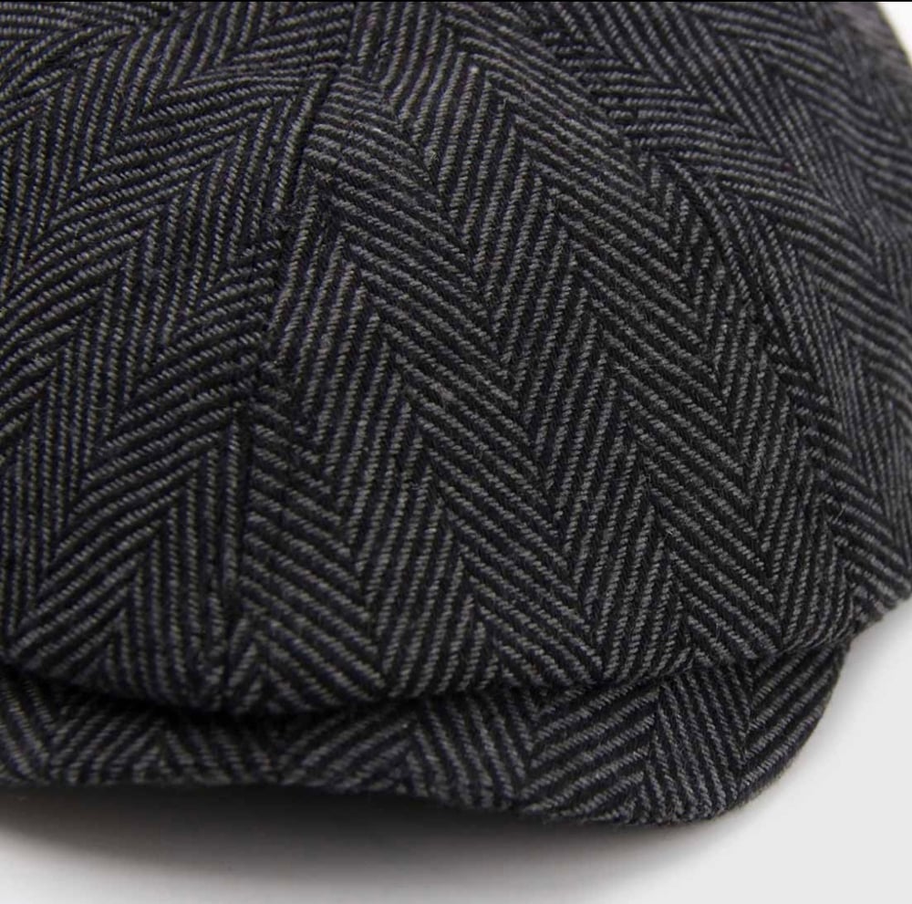 Foto 3 pulgar | Gorro Tipo Boina Hattera 007gr Para Hombre Con Estampado De Rayas Grises - Venta Internacional.